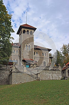 Cantacuzino Castle in Busteni, Romania