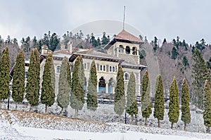 The Cantacuzino Palace Palatul Cantacuzino from Busteni photo