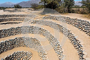 Cantalloc Aqueduct, Nazca, Peru photo