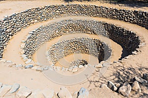 Cantalloc Aqueduct, Nazca, Peru photo