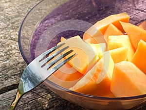 Cantaloupe melon