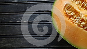 Cantaloupe melon fruit