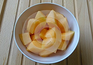 Cantaloupe melon fruit
