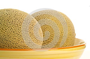 Cantaloupe Melons in a bowl