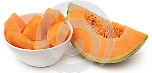 Cantaloupe or rockmelon photo