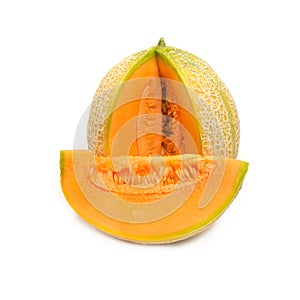 Cantalupo melon fruits photo
