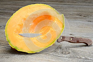 Cantalupo melon photo