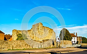 Canterbury Castle in Kent, England