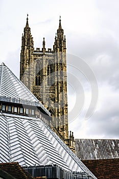 Canterbury Cathedral Cloister, Kent, United Kingdom.