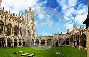 Canterbury Cathedral Cloister, Kent, United Kingdom photo
