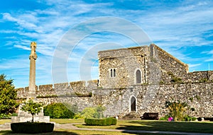 Canterbury city walls in Kent, England