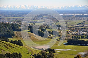 Canterbury Plains, New Zealand photo