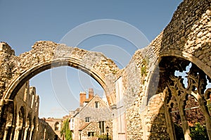 Canterbury ruins