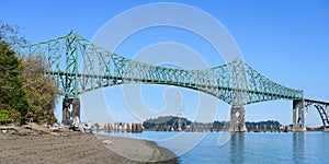 Cantilever section of the Conde B McCullough Memorial Bridge in Oregon