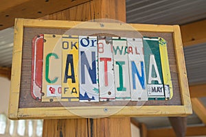 Cantina Sign