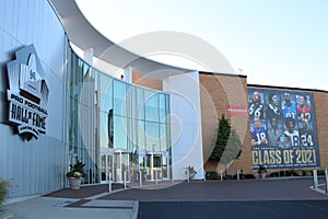 Canton Ohio NFL Pro Football Hall Of Fame