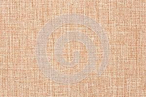 Canvas cloth, burlap, rustic home decor. Natural jute hessian, texture. Linen fabric pattern. Abstract light brown textile