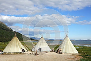 Canvas teepee