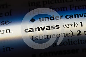 canvass