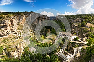 Canyon at Alhama de Granada, Andalusia, Spain photo