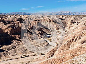 Canyon in the Anza Borrego Desert