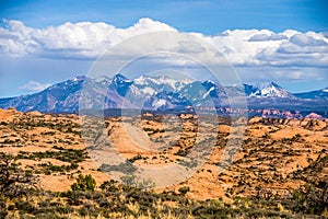 Canyon badlands and colorado lanadscape