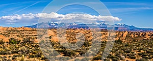 Canyon badlands and colorado lanadscape