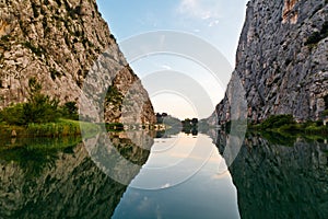 Canyon of Cetina River near Omis