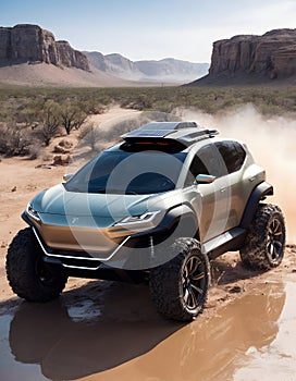Canyon Conqueror: Solar-Powered SUV