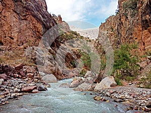 Canyon in Dena mountain, Zagros