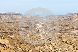 Canyon, Dhofar region (Oman) photo