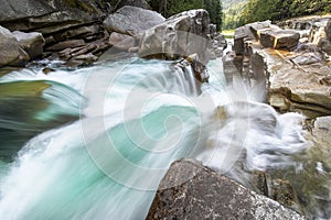 Canyon Falls is an off the beaten path waterfall in Barring Washington