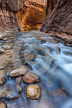 Canyon Glow River Flow