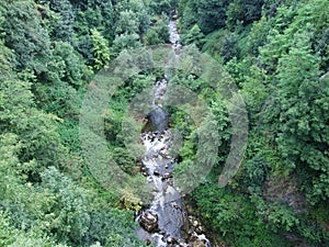 Canyon of the Gornja Dobra River