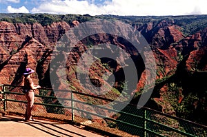 Canyon in Hawaii