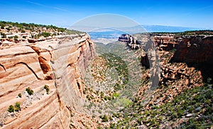 Canyon Between High Mesas photo
