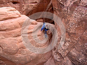 canyon hiking