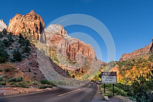 Canyon Junction of Zion National Park