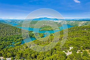 Canyon of Krka National Park, Croatia