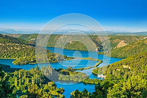 Canyon of Krka National Park, Croatia