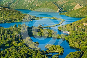 Canyon of Krka National Park, Croatia