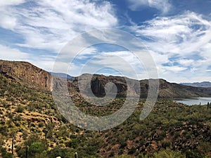 Canyon Lake In Arizona.