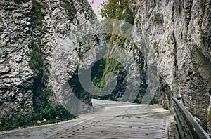 Canyon Maninska Strait Maninska Tiesnava narrow - Slovak Republic