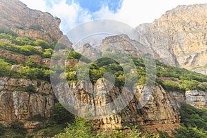 Canyon in the mountains near the village of Griz.Guba.Azerbaijan photo