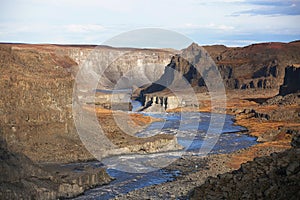 Canyon near Dettifoss