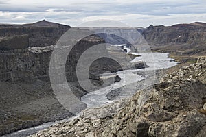 Canyon near Dettifoss