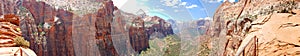 Canyon Overlook Trail Zion, Panoramic