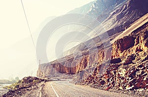 Canyon in Peru photo