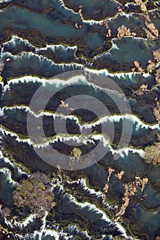 The canyon and RoÅ¡ki slap in Krka National Park