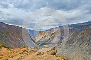 Canyon road mountains